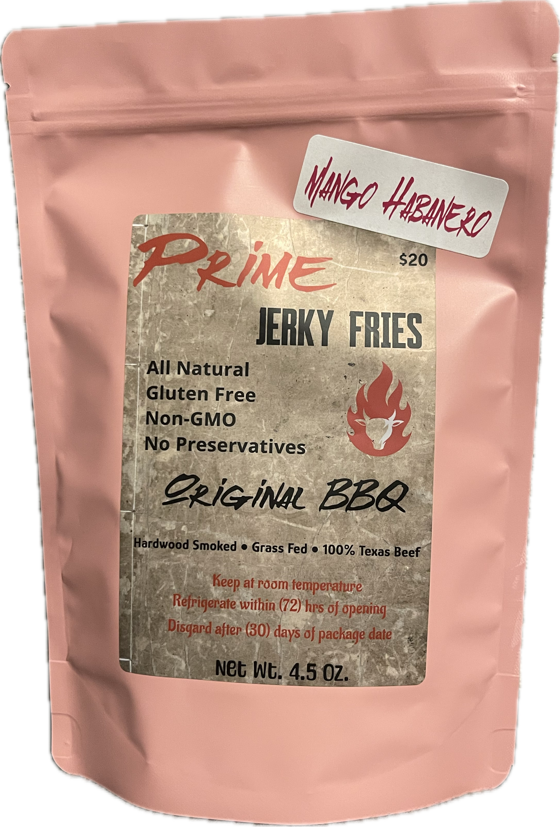 Mango Habanero Prime Jerky Fries