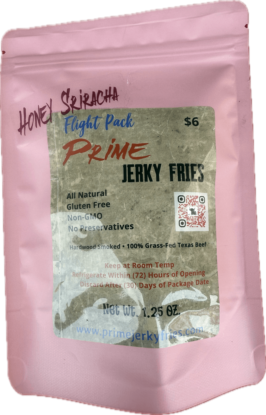 Honey Sriracha prime jerky