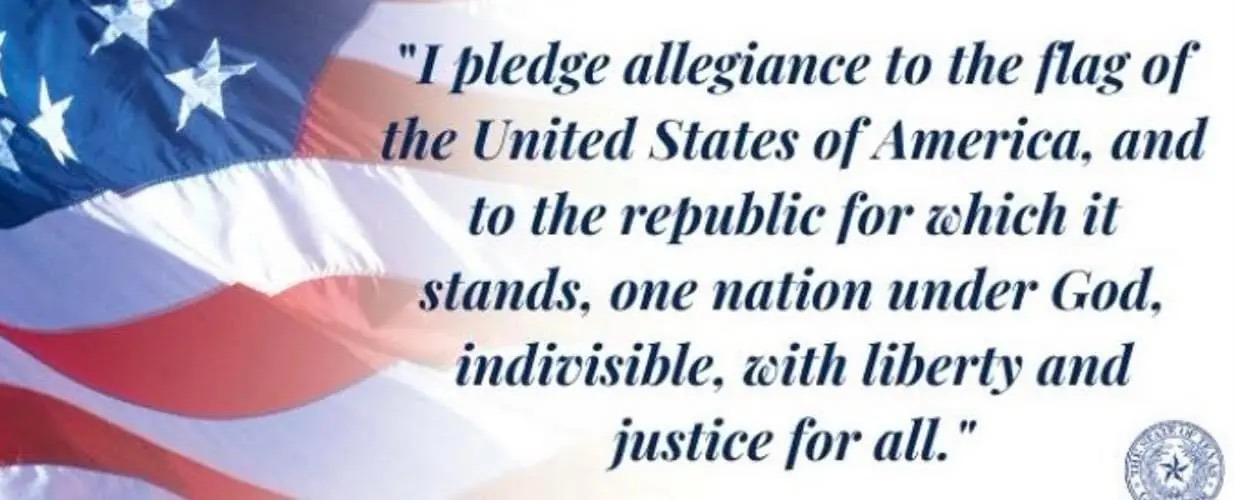 pledge allegiance to the united states of america