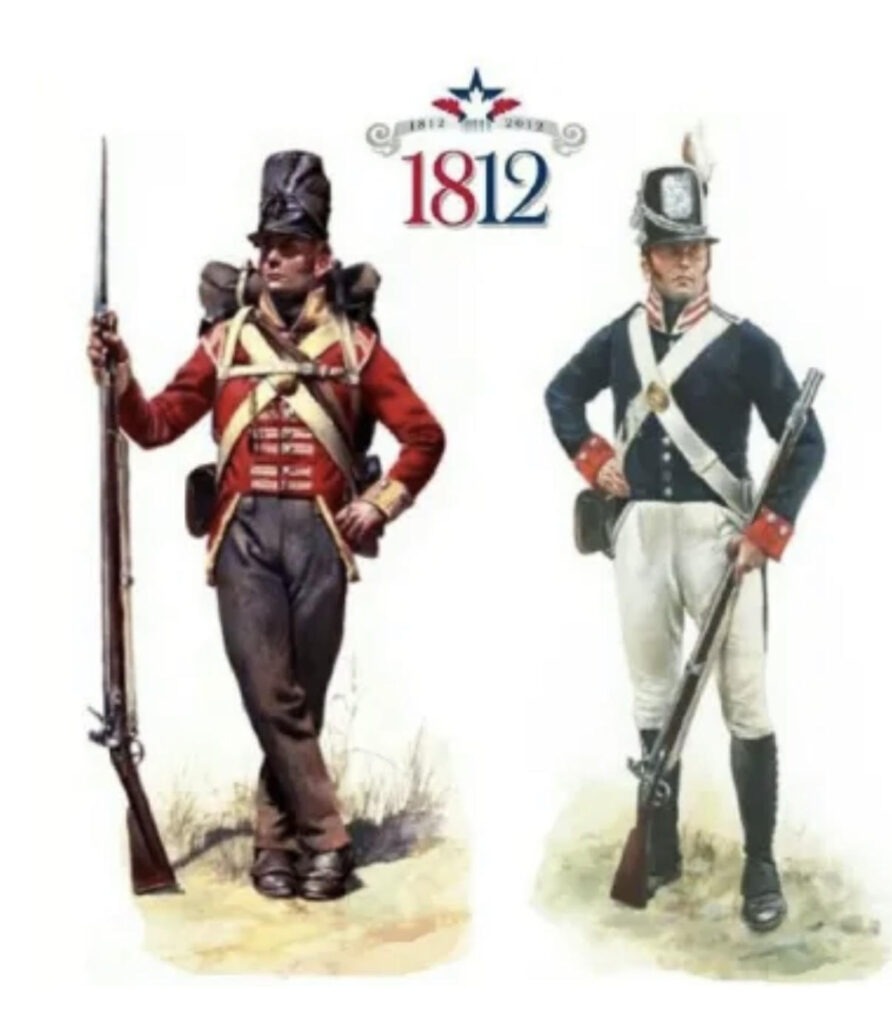 The war of 1812 graphic
